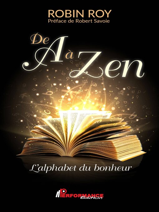 Title details for De a à Zen by Robin Roy - Available